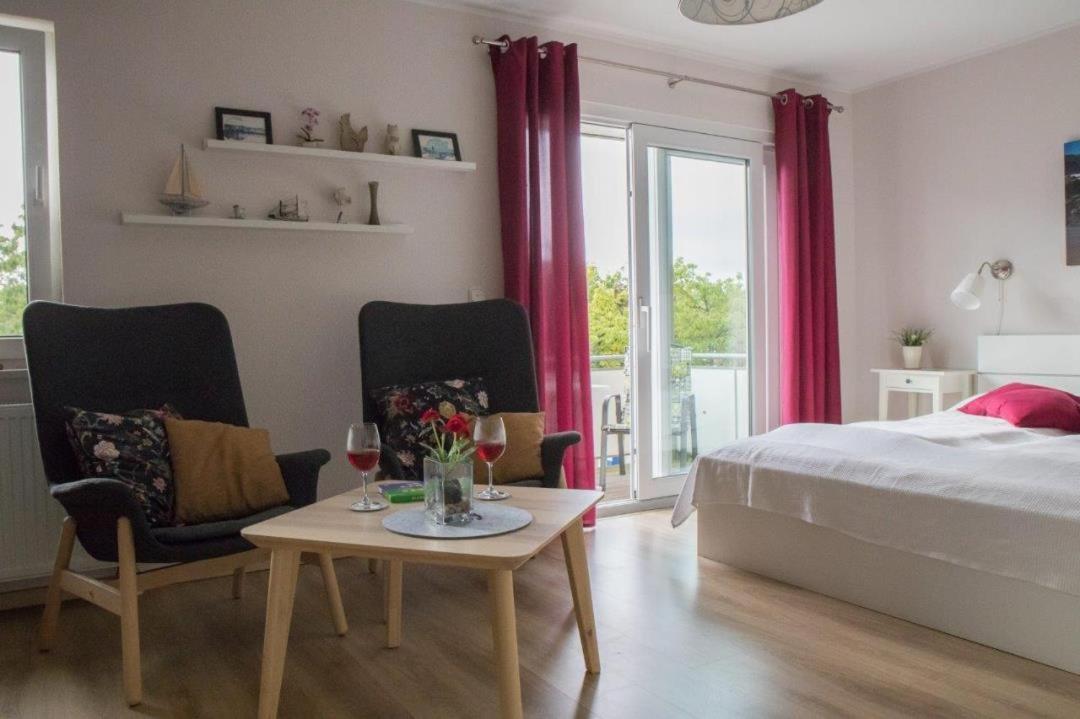 Studio 11 Im Haus Stranddistel, Modernes Studio Im 1 Og Fur 2 Personen In 青斯特 外观 照片